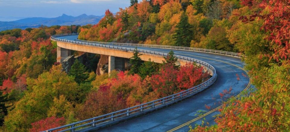 Blue Ridge Parkway, North Carolina, USA